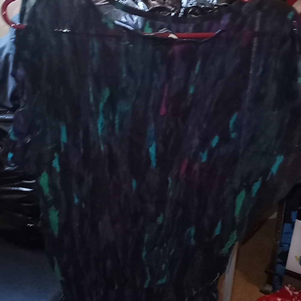 Sheer blouse